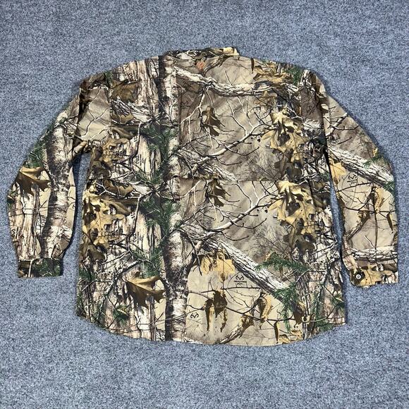 Magellan Outdoors Fish Gear MagWick Camo Long Sleeve Fishing Hunting Shirt 3XL - Picture 5 of 8